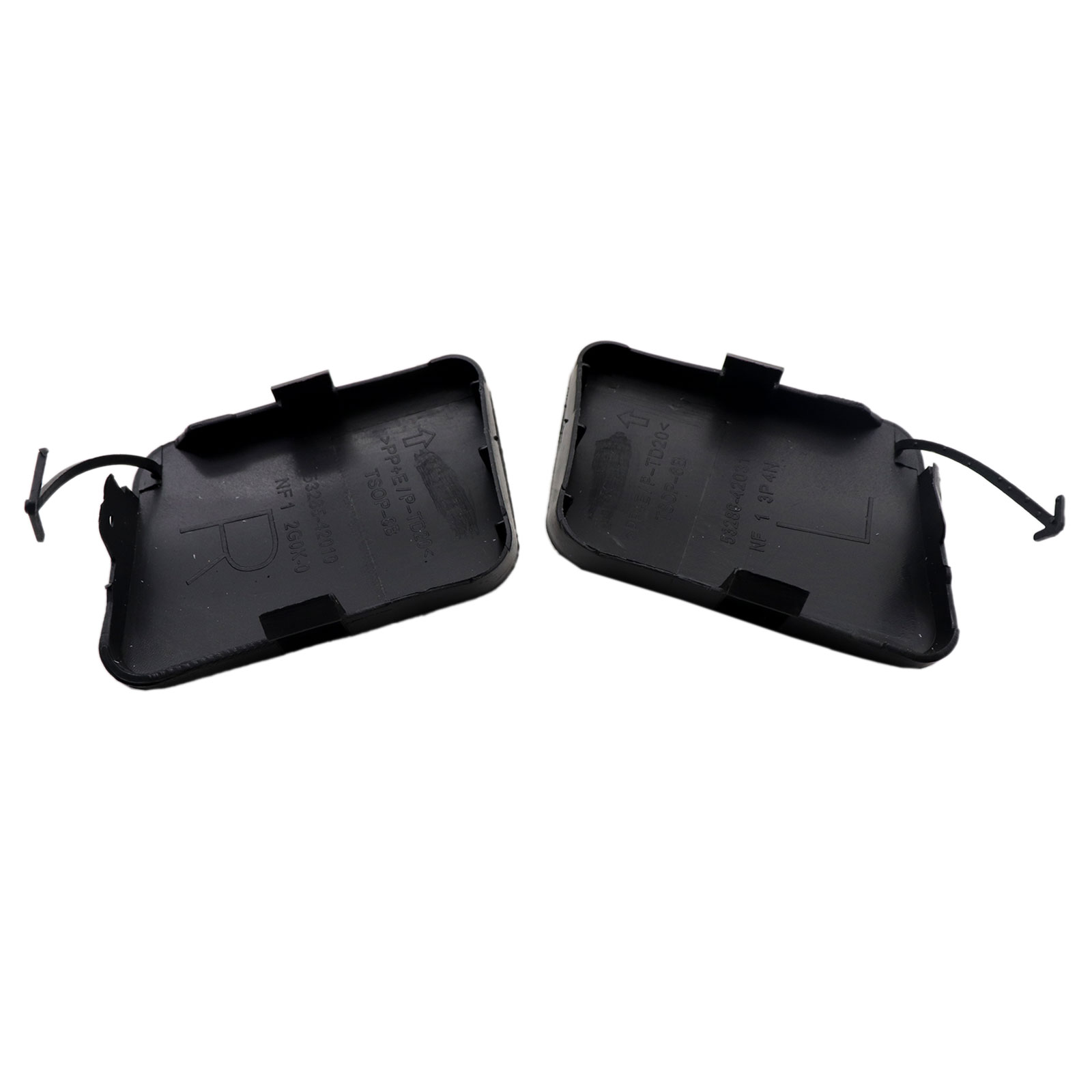 2 x Front Left Right Bumper Tow Hook Cover Cap for Toyota RAV4 2006-2008 | eBay 2008 Toyota Rav4 Front Bumper Tow Hook Cover