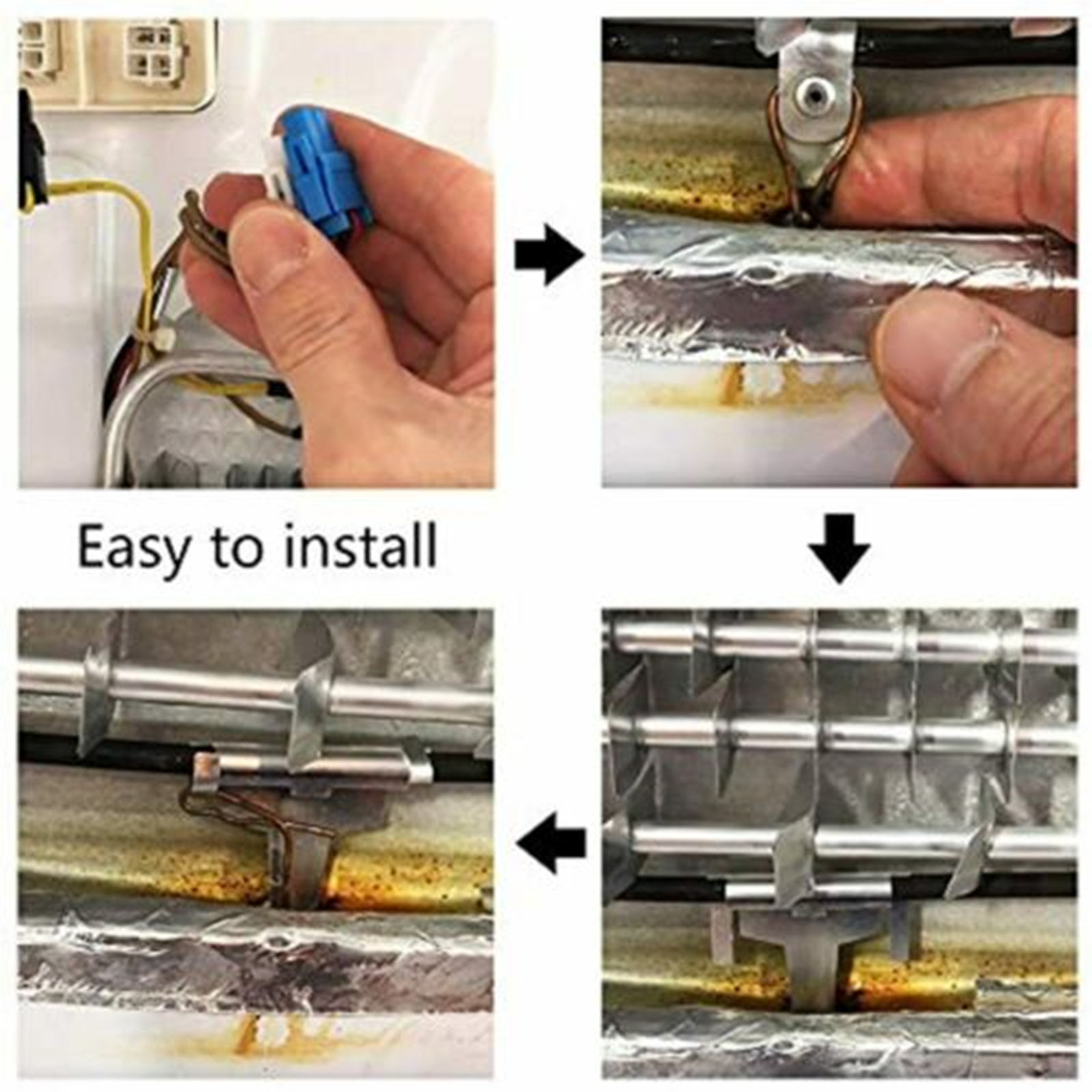 DA6106796A Clip Drain Evaporator Refoem Compatible with Samsung