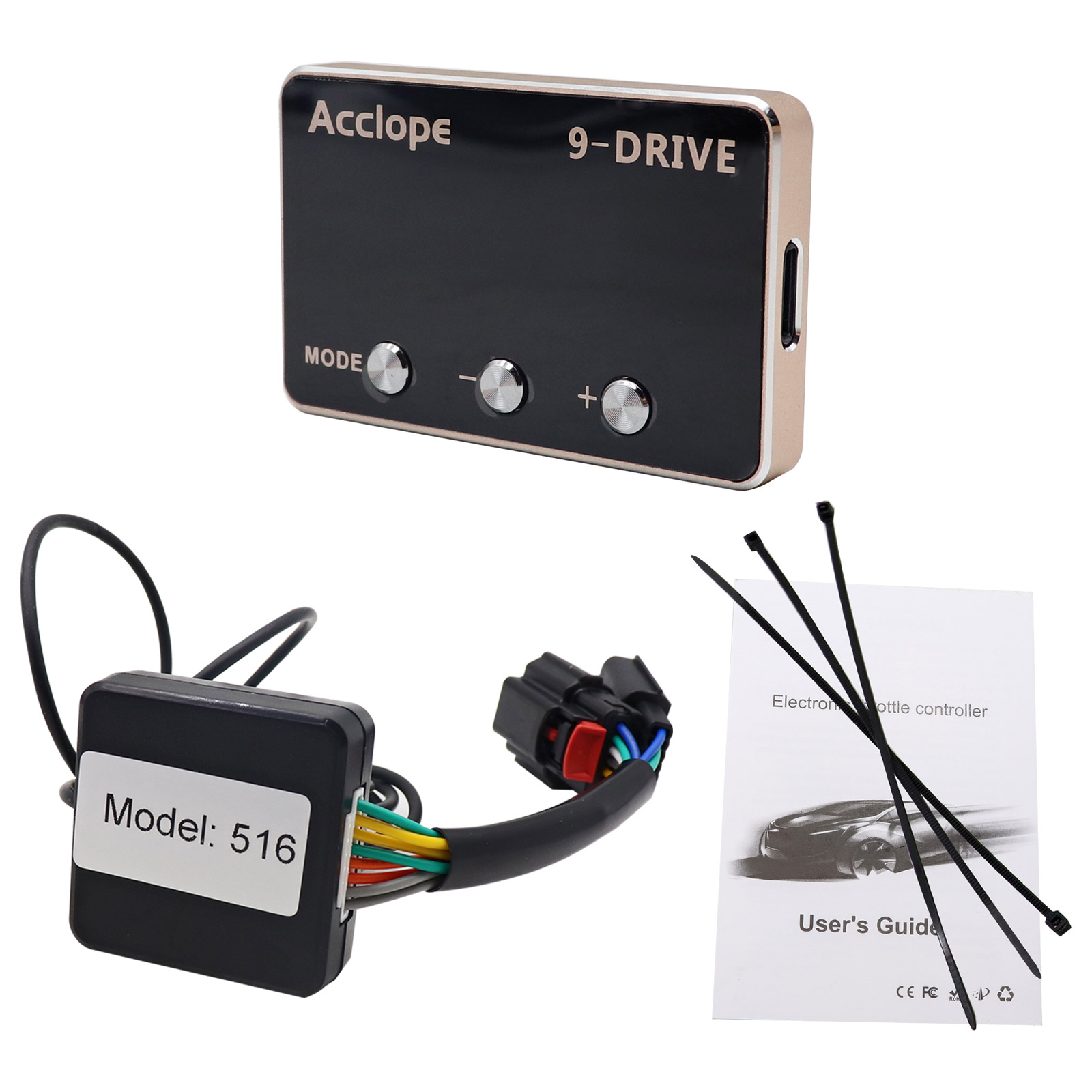 9 Drive Electronic Throttle Controller Pedal Accelerator For CHRYSLER