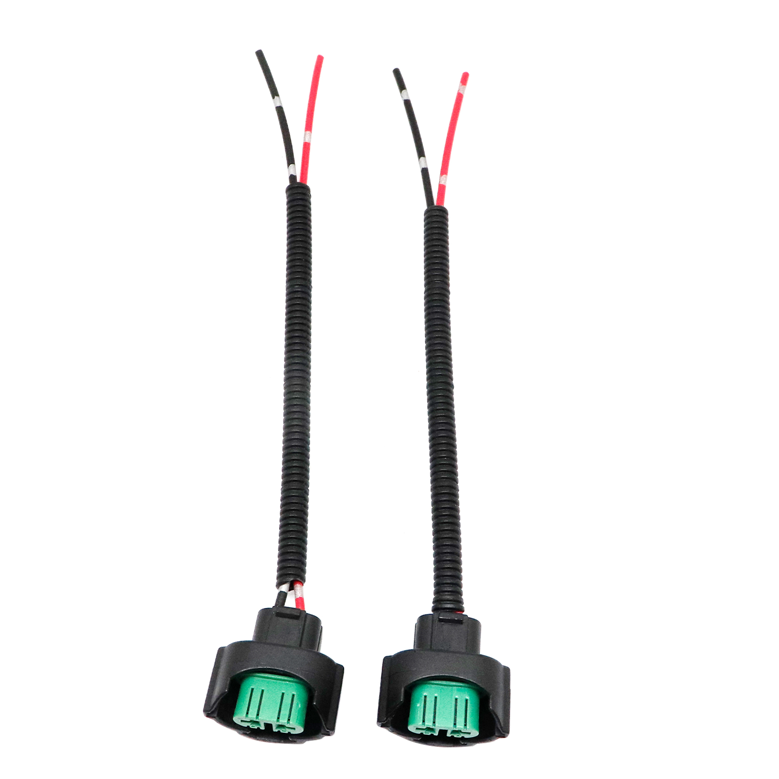 Wre Pgtal Female S H8 Fog Lght Two Harness Bulb Socket Connector Plug Lamp | EBay