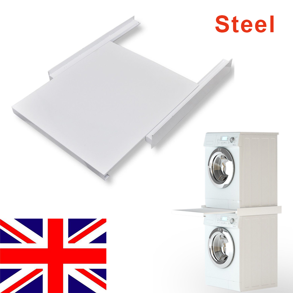 Universal Tumble Dryer Washing Machine Stacking Kit PullOut Shelf