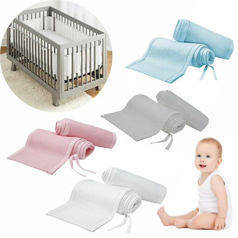 mesh cot bed bumper