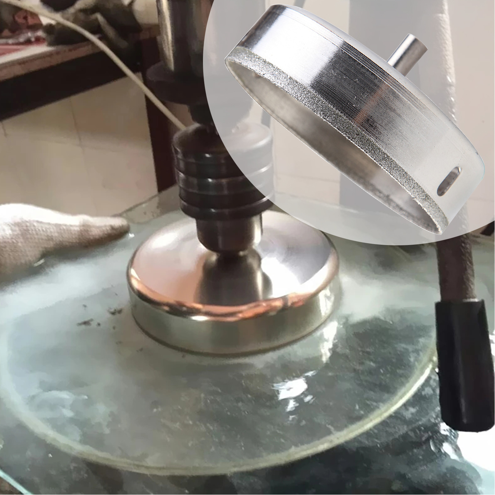 For Marble Granite Porcelain Tile Vacuum Brazed Diamond Core Drill Bit - View #6