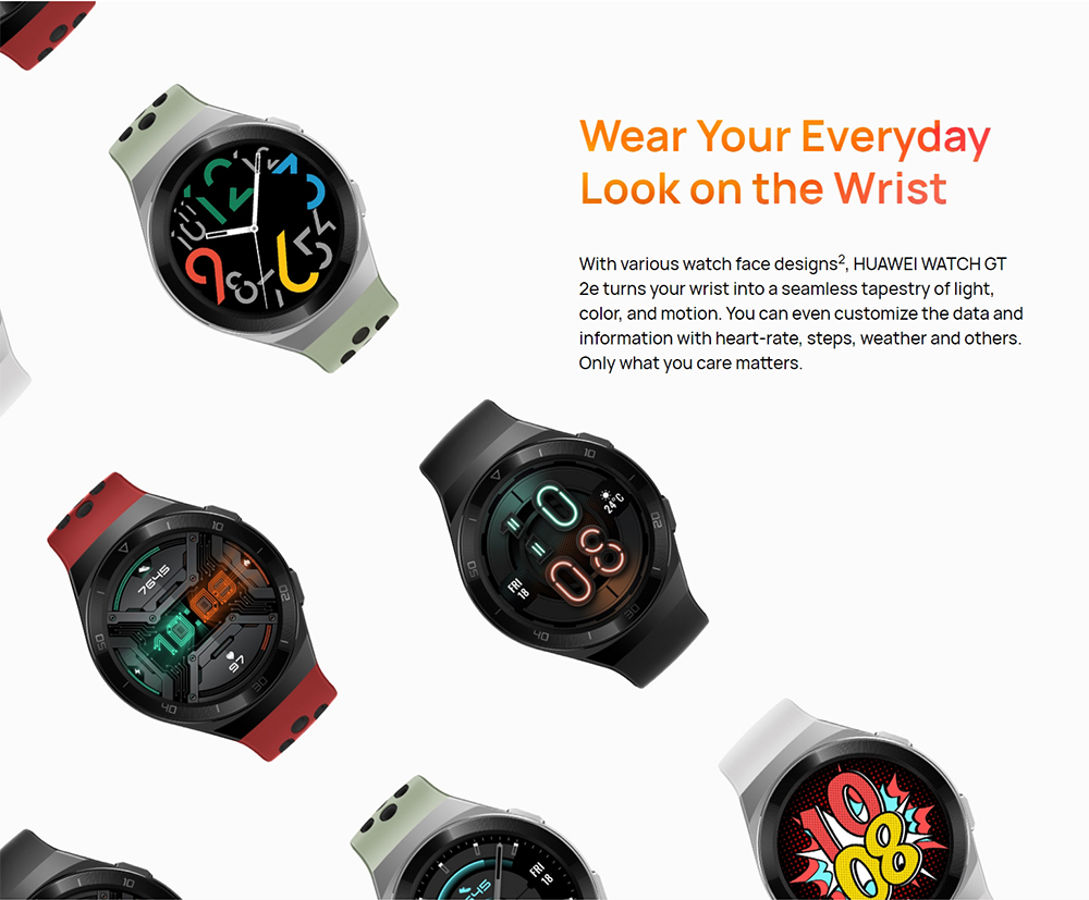 huawei watch gt sensors