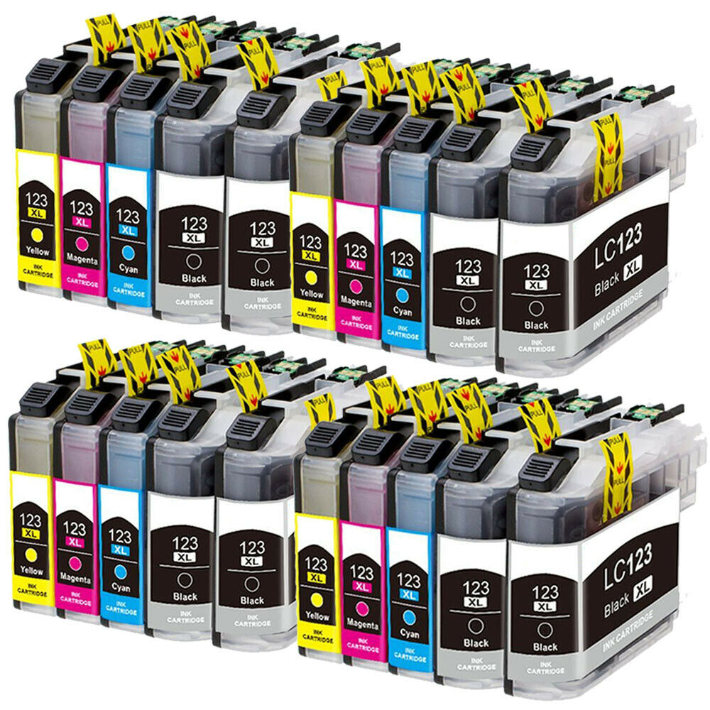 20x Druckerpatronen für Brother LC123 XL MFC-J4410DW DCP-J4110DW MFC-J6520DW | eBay