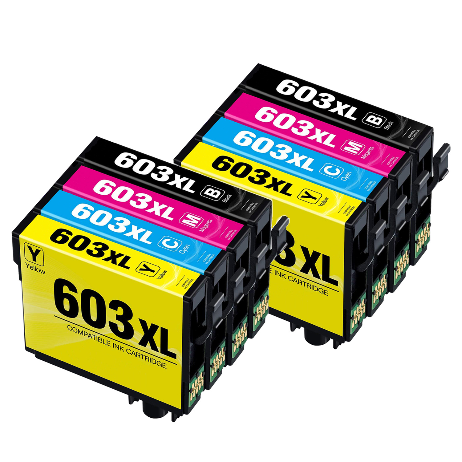 8 Compatible Ink Cartridges for Epson 603 XL XP2100 XP2105 XP3100 XP