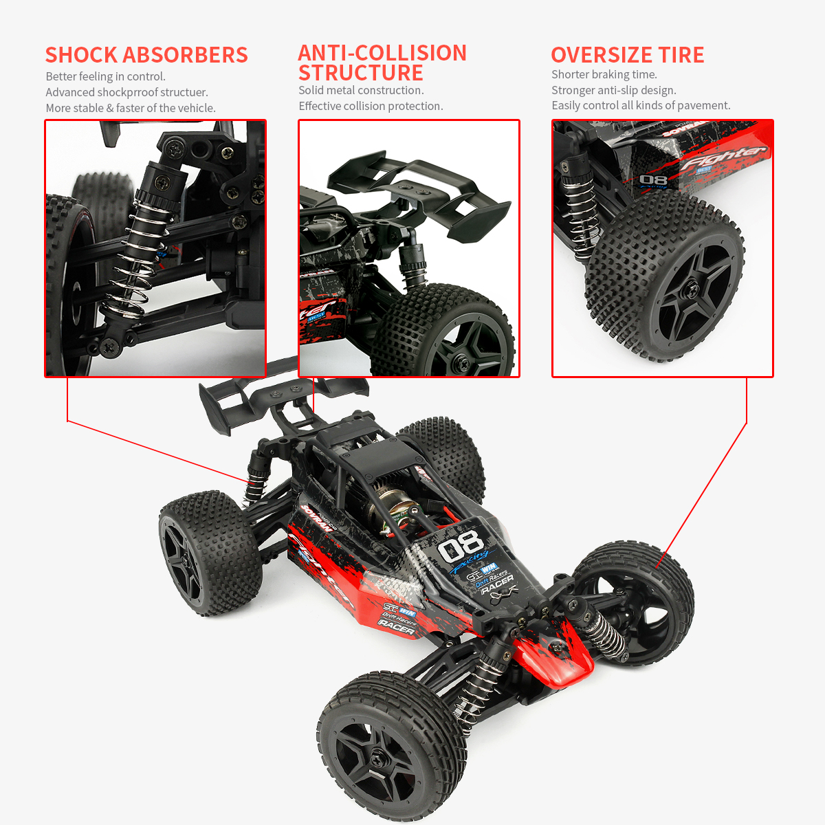 sommon swift rc car parts