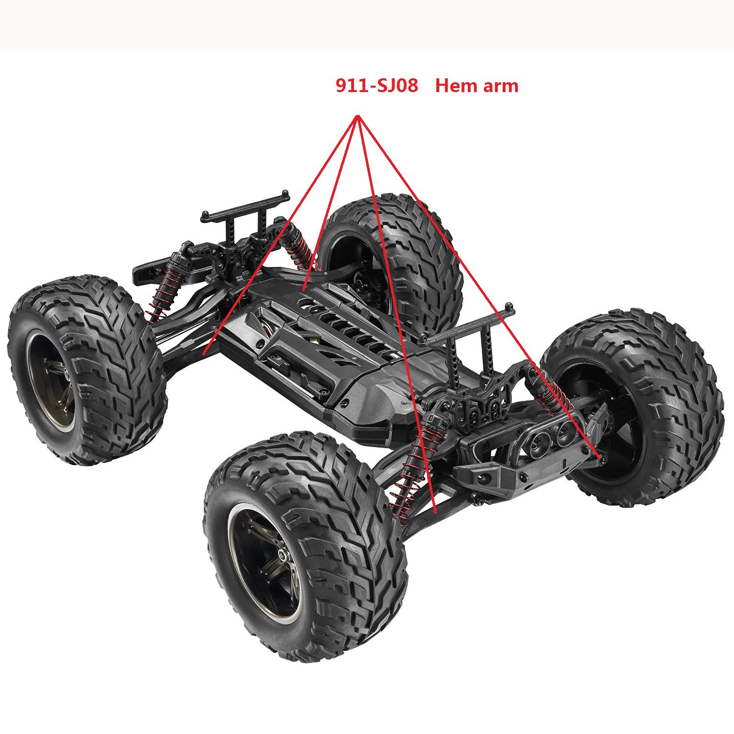 hosim rc truck parts