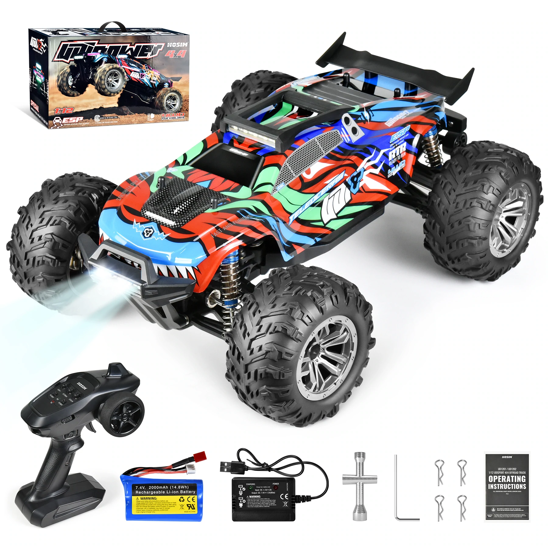 Hosim all terrain rc car clearance s911