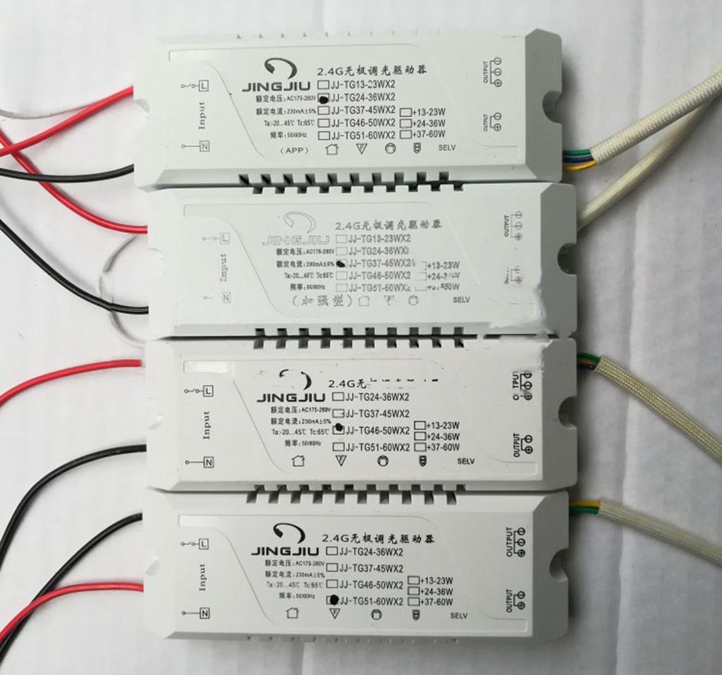 本当に信頼出来る店 stepless 2.4G LED dimmable JJ-TG36-45-50 segment driver 施設照明器具