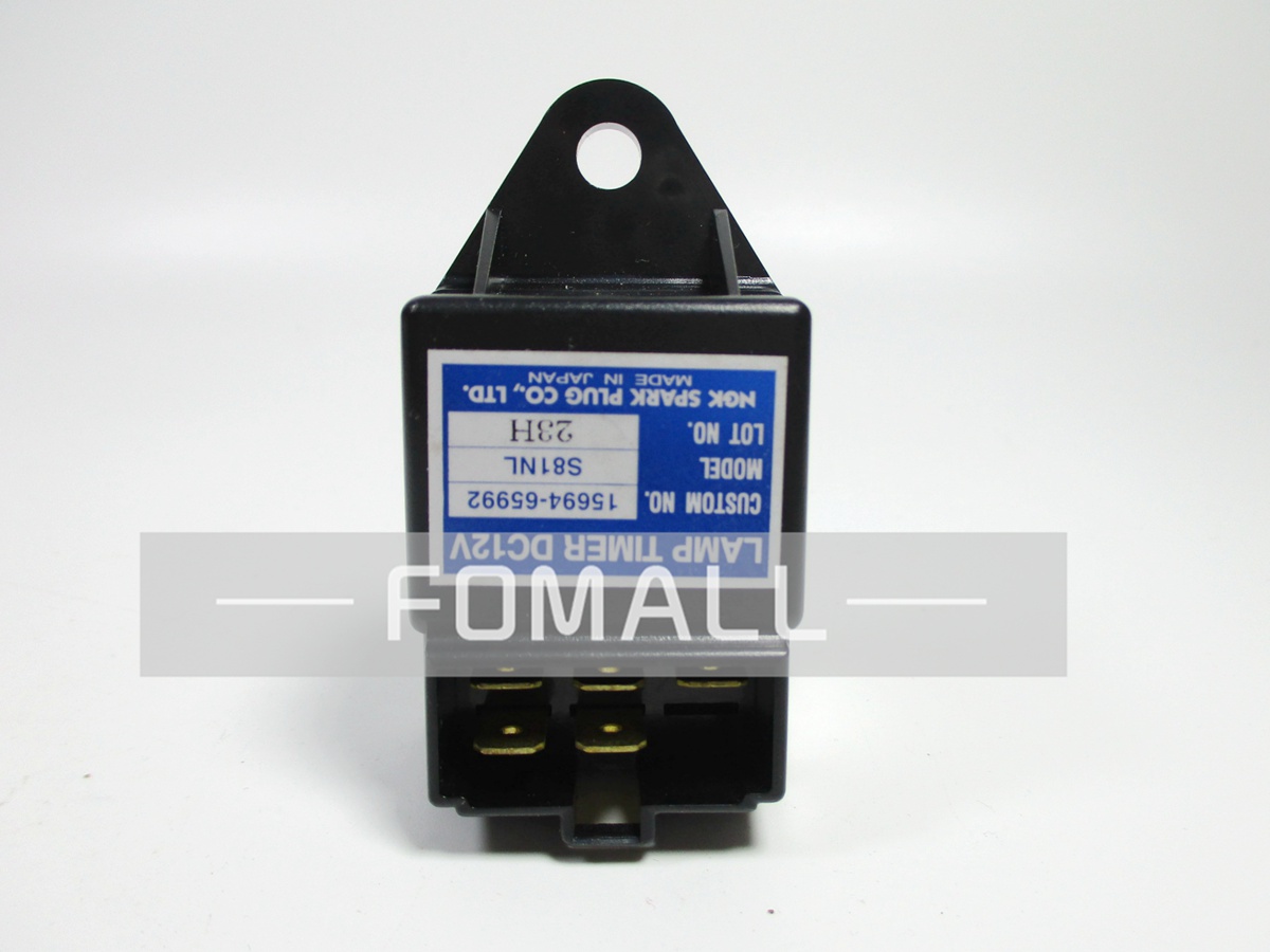 1PC 15694-65992 S81NL 4ZI NGK LAMP TIMER 12V Time Relay For Kubota