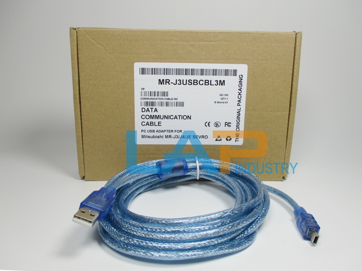 Programming cable MR-J3USBCBL3M for Mitsubishi MR-J3 Series Download Cable 3M