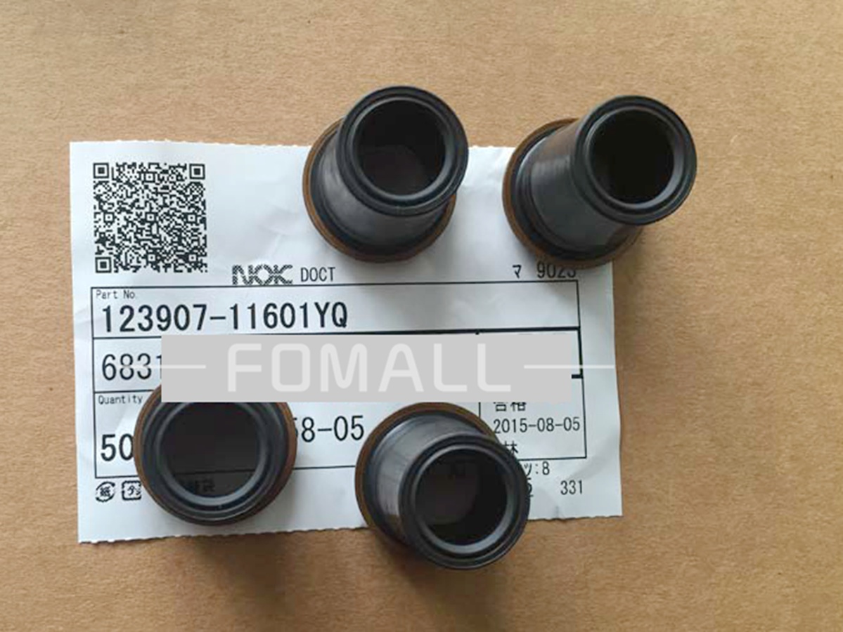 4PCS 12390711601 Fuel Injector Pipe Seal fit for Yanmar 4TNV94 4TNV98