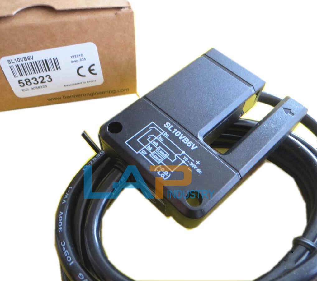 1pcs For Banner Photoelectric Sensor Sle10b6v New In Box Ebay
