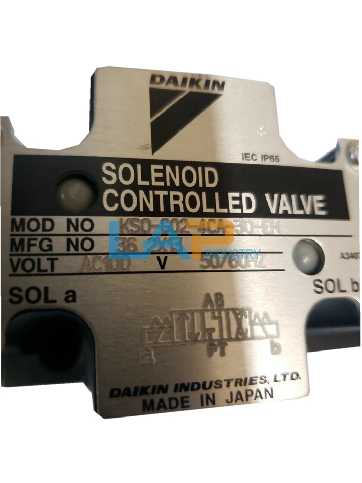 New Daikin Solenoid Valve KSO-G02-4CA-30EN 