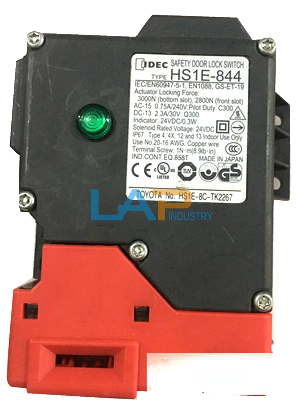 1PCS USED FOR IDEC HS1E844 Safety door. door lock