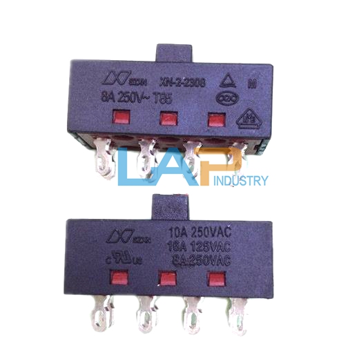 QTY:4 New For SZXN XINNAN XN-2-2308 Power Slide Switch 8 Pin 3 Positon ...