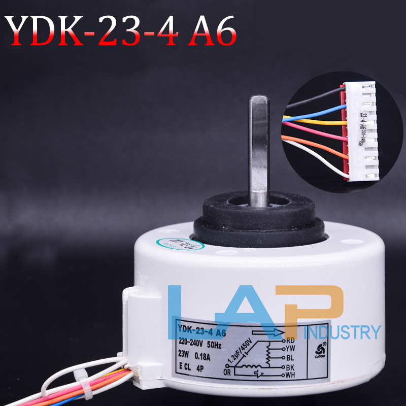 1pcs New For 2hp Indoor Air Conditioner Motor Fan Fan Motor Ydk 23 4 A6 23w Ebay