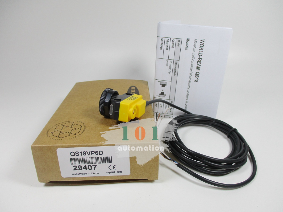 New In Box Banner Sensor QS18VP6D