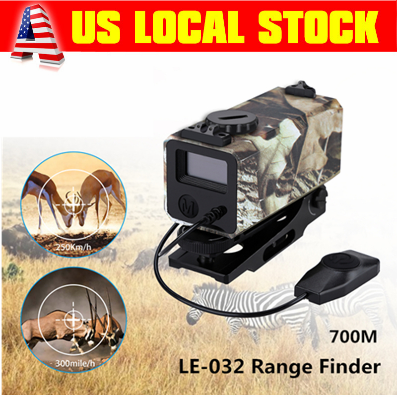 Mini Laser Hunting Range Finder Tactical Rifle Scope Distance Meter