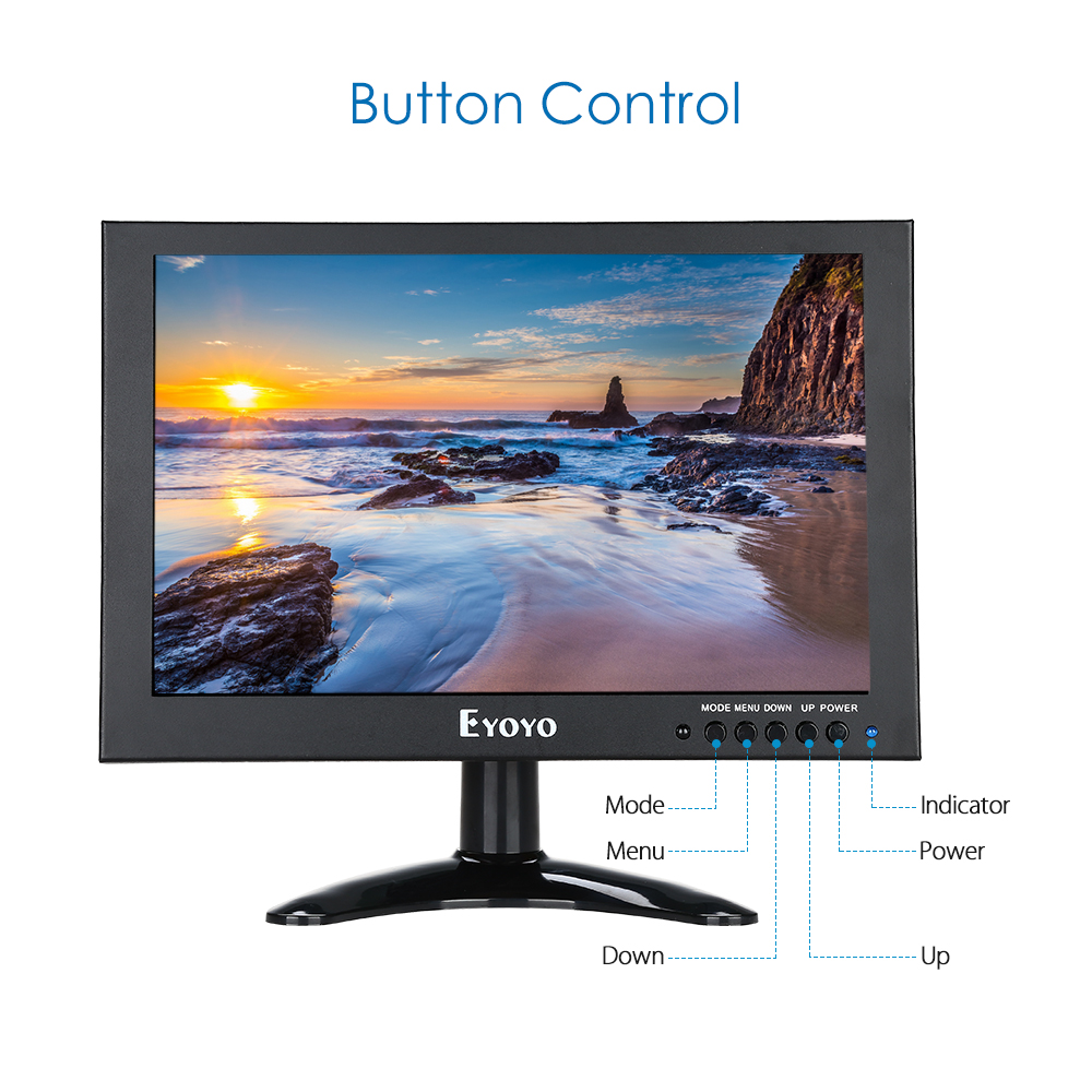 Eyoyo 10 pulgadas IPS LCD Monitor 1280x800 Ecuador