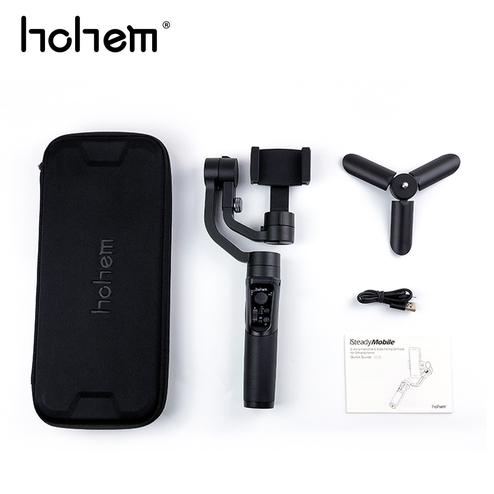 Hohem iSteady 3-Axis Smartphone Stabilizer for iPhone XS 6s 7Plus 6 For
