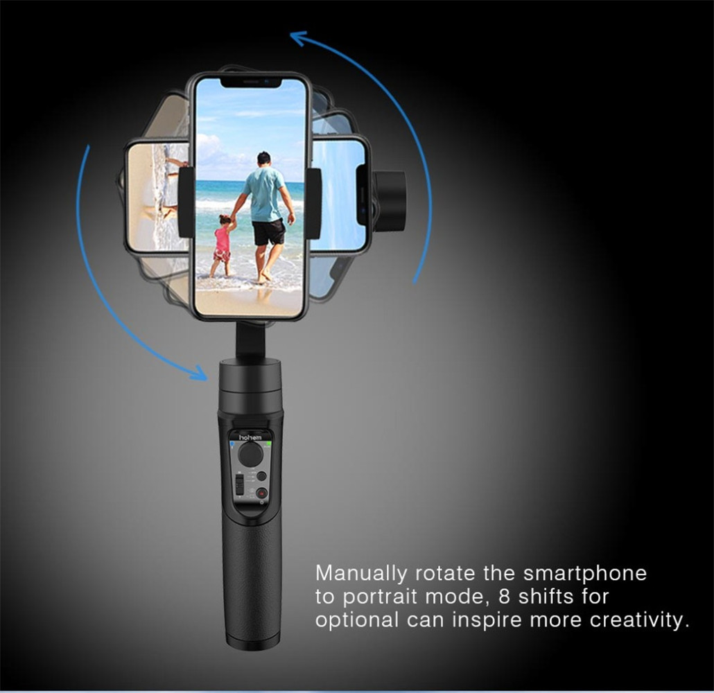Hohem iSteady 3-Axis Smartphone Stabilizer for iPhone XS 6s 7Plus 6 For