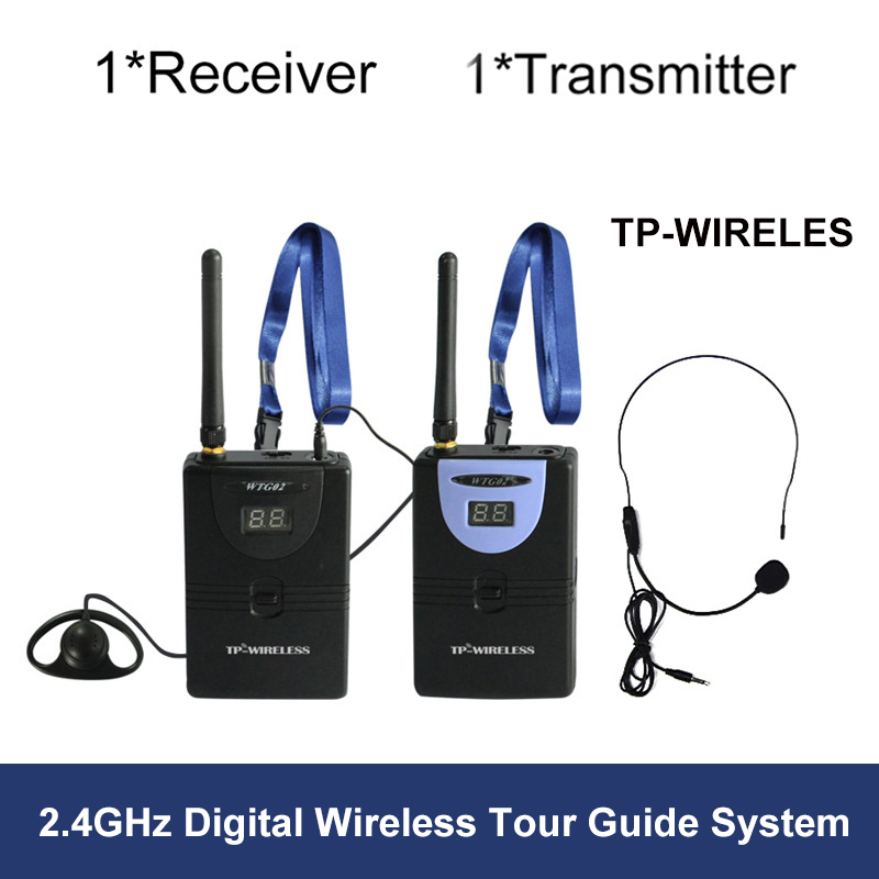 TP wireless Audio Translation Tour Guide System Transmitter Receiver