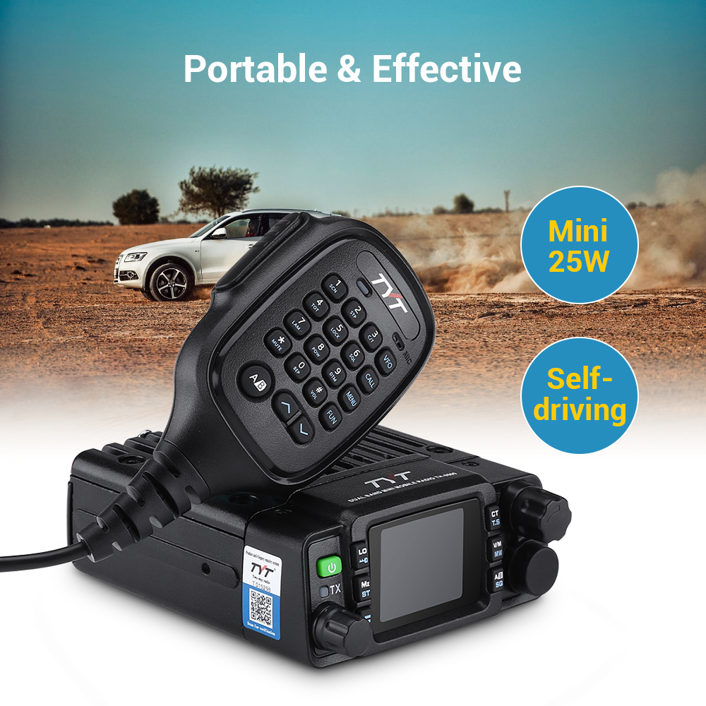 Купить Ham radio transceivers TH8600 TYT th/8600 25W Waterproof VHF/UHF Vehicle Mobile Radio