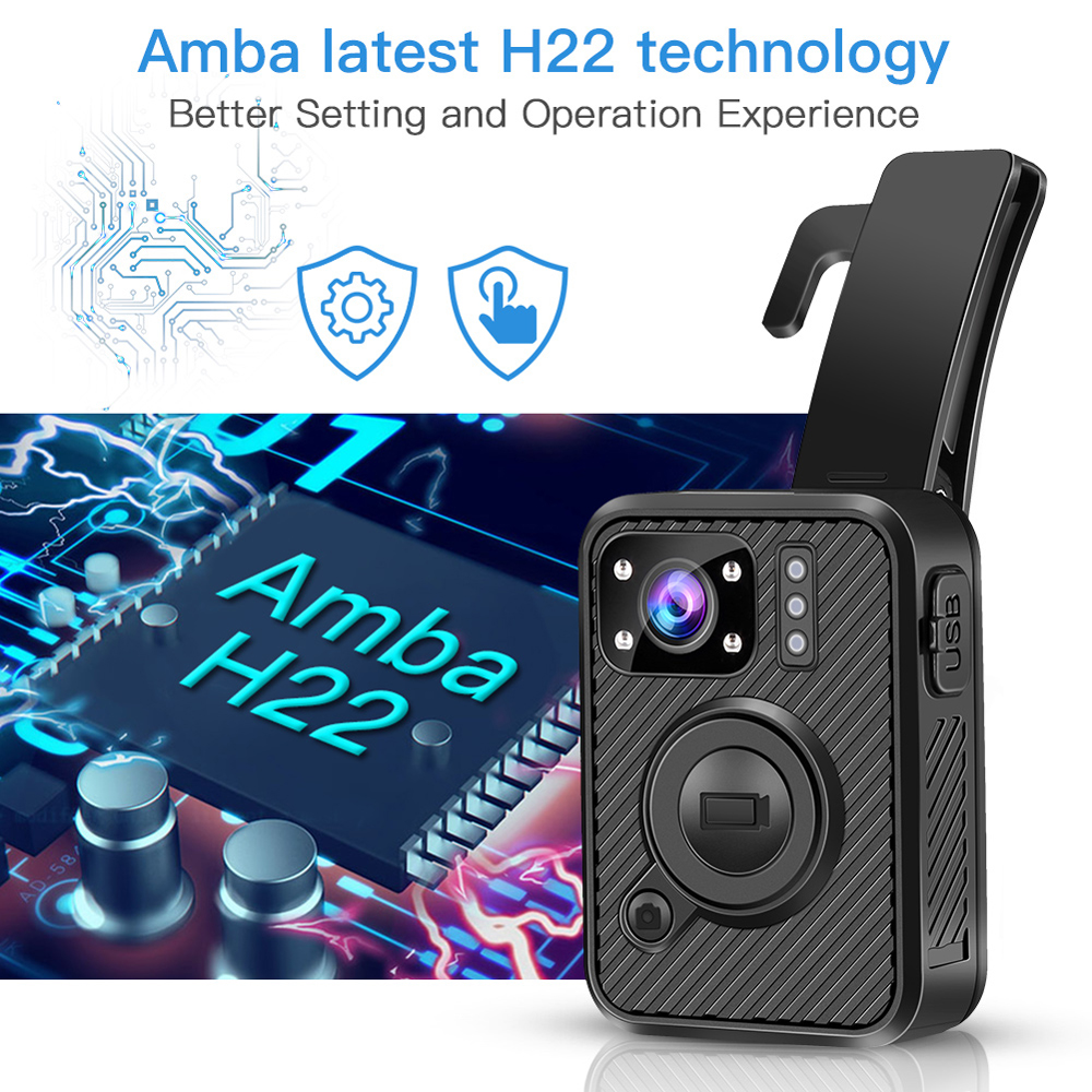 BOBLOV 1440P 2K Body Mounted Worn Camera WiFi Police Camera 10Hs Recording with GPS Night Vision Amba Latest H22 Technology BOBLOV 1440P 2K Body Mounted Worn Camera WiFi Police Camera 10Hs Recording with GPS Night Vision Amba Latest H22 Technology