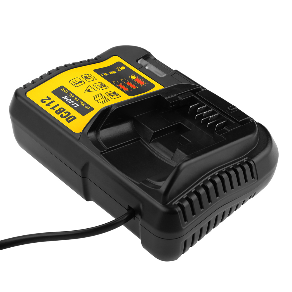 US Plug Battery Charger For Dewalt 12-20V Li-ion Batteries DCB120 DCB140 DCB112