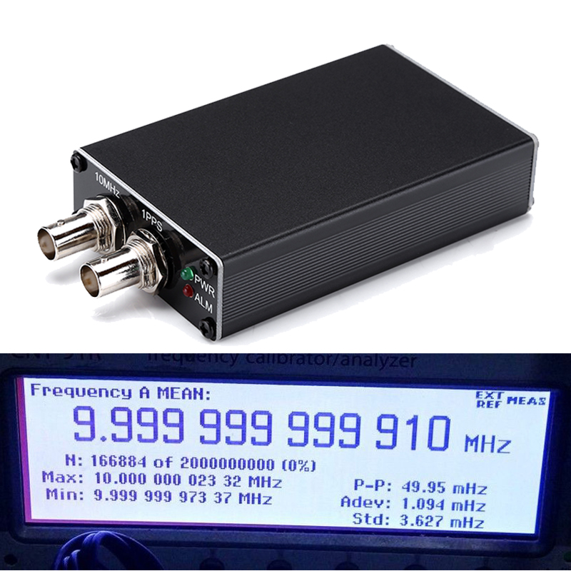 PLLGPSDO GPS Tame Disciplined Clock Sine Wave 1PPS T0513 10M 10MHz