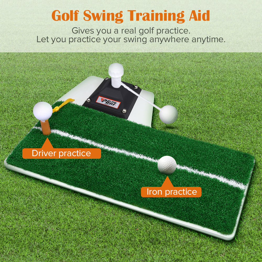Boblov Golf Swing Practice Mats Golf Swing Trainers Golf Hitting Mat
