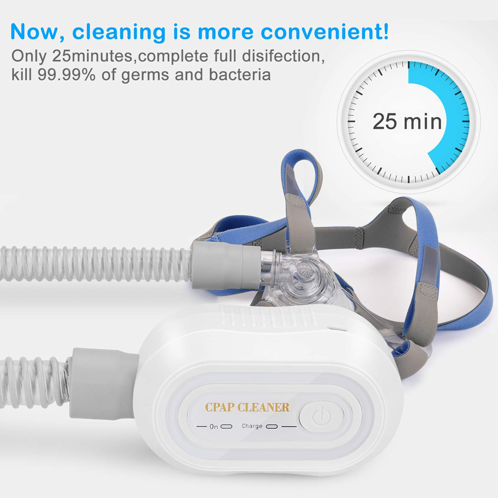 CPAP Cleaner Sterilizer Ozone Disinfector Sleep Apnea for CPAP Machine ...