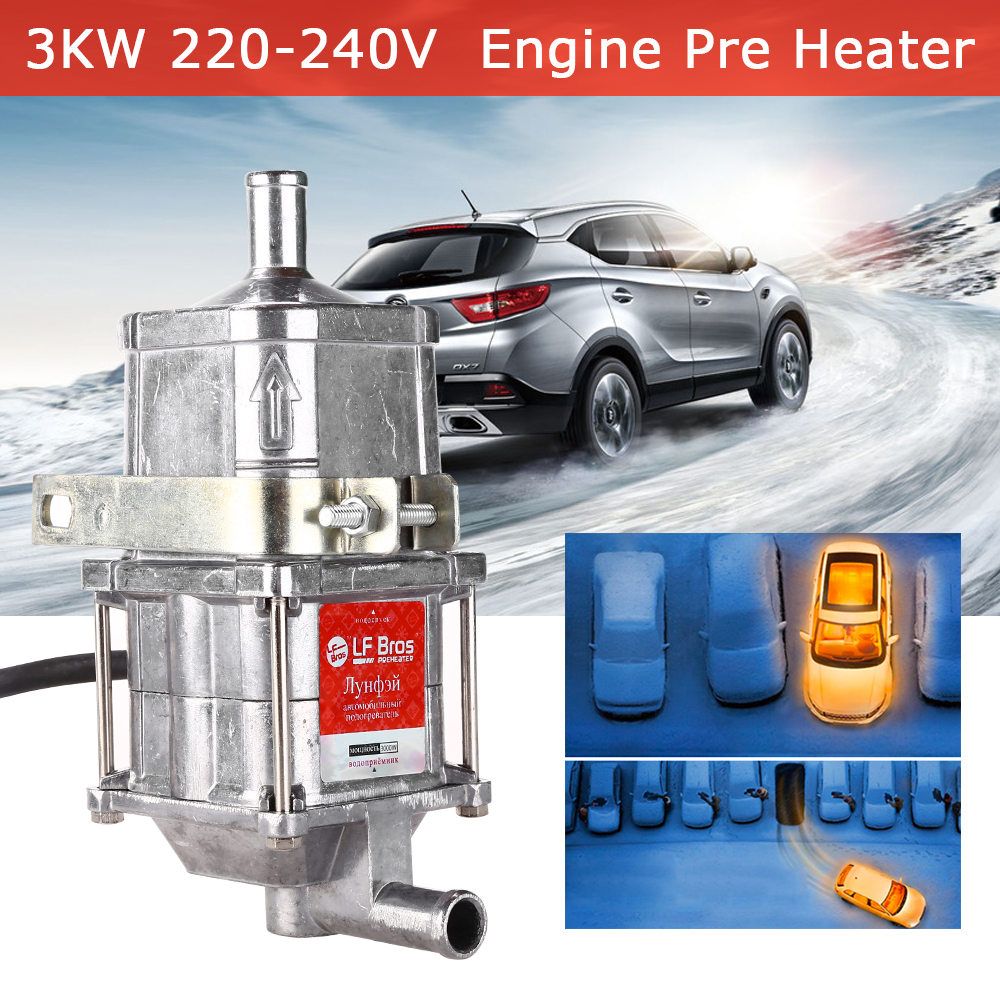 3000W 220V-240V Auto Motor Kühlmittelheizung Vorwärmer Luft Standheizung  EU-Stec