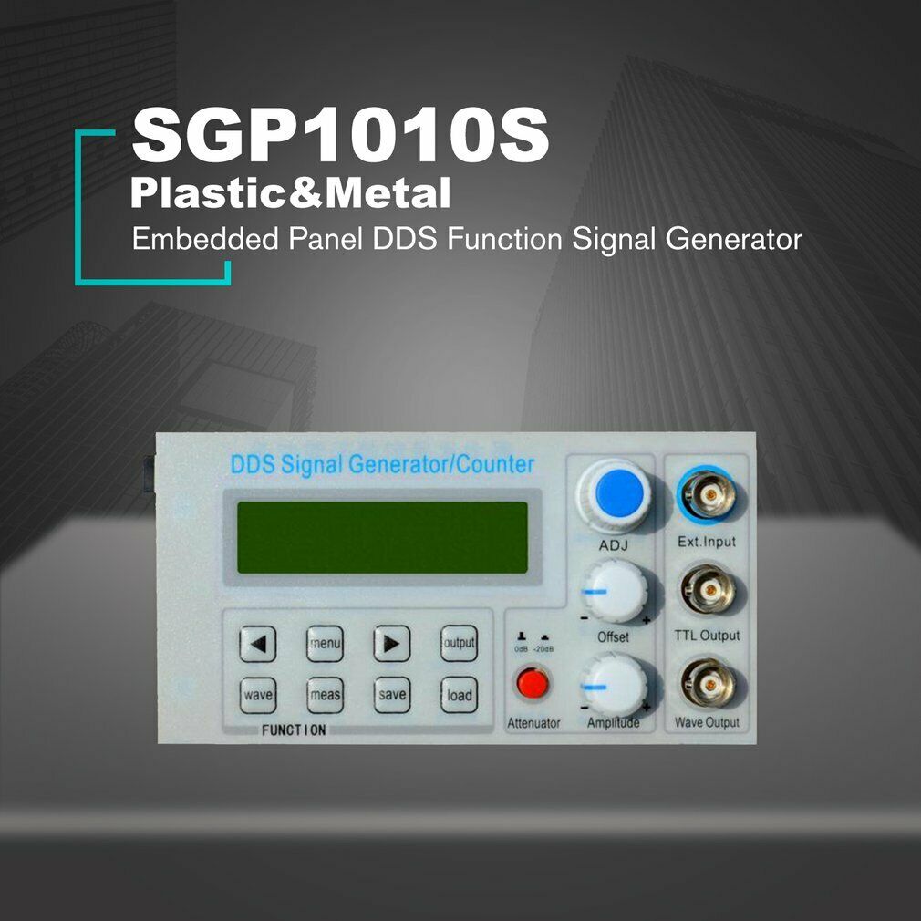 10MHz SGP1010S Embedded Panel DDS Function Signal Generator Multiple Waveforms 889251535178 eBay