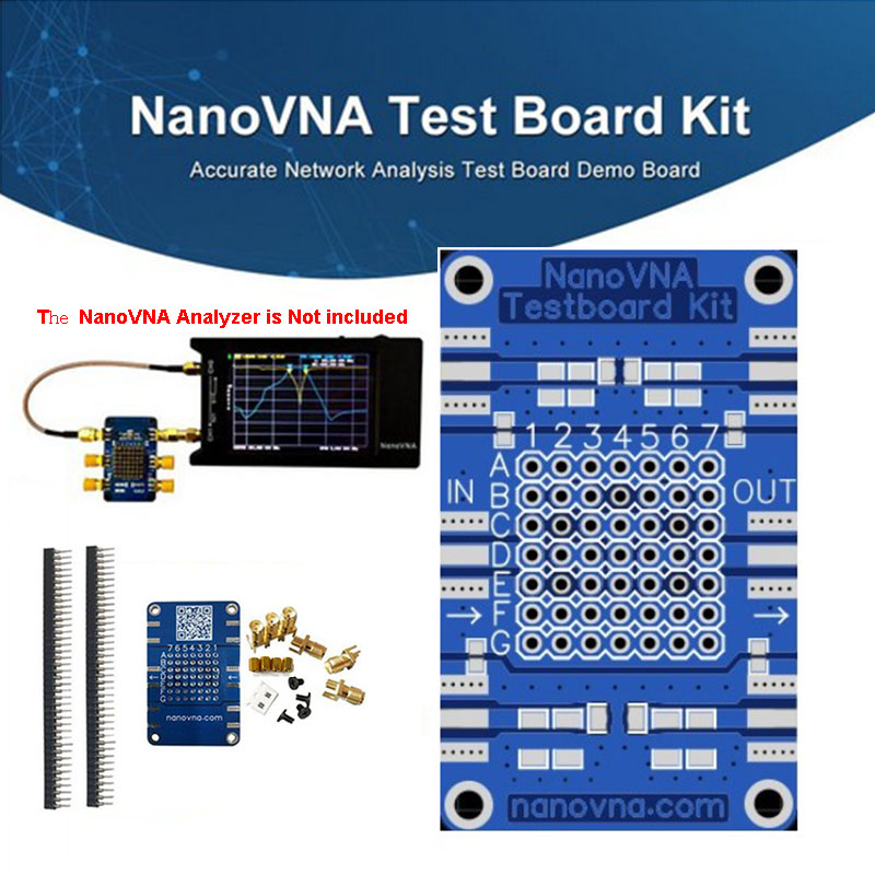 NanoVNA Testboard Kit VNA Test Demo Board|Tool Parts