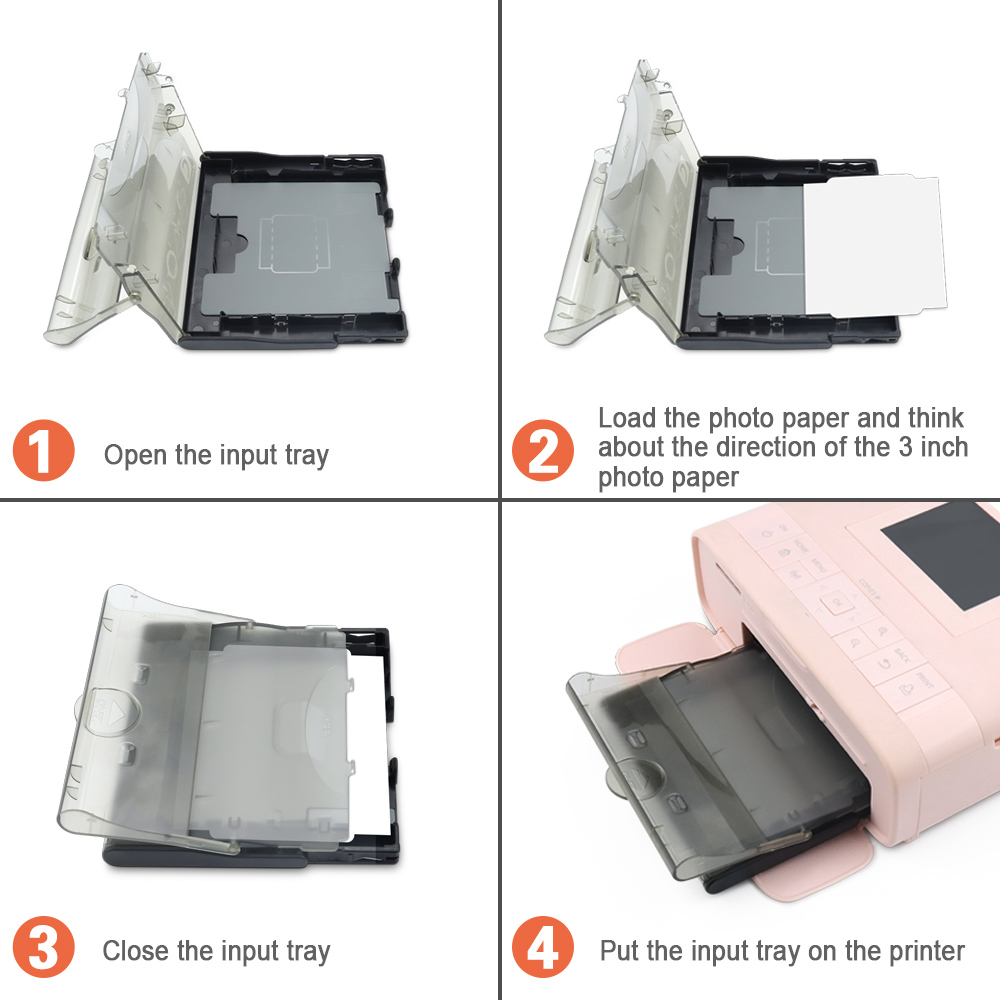 Canon Selphy CP1300 & CP1500: How to Load Paper 