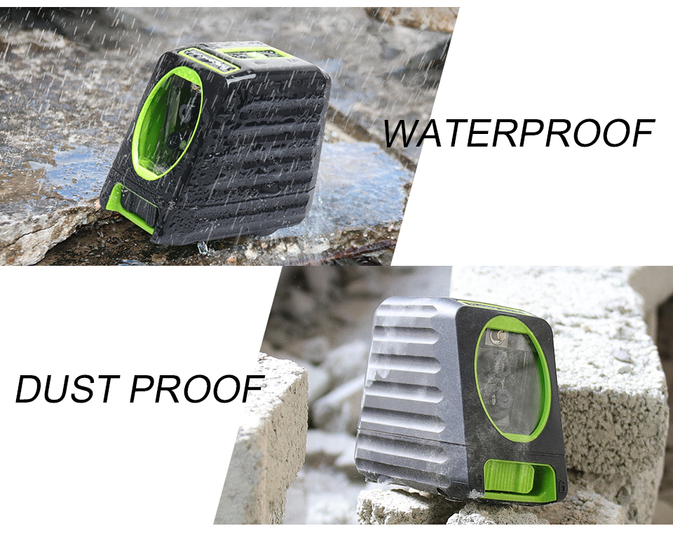 Huepar Self leveling Green Laser Level Box1G 150ft 45m Cross Line