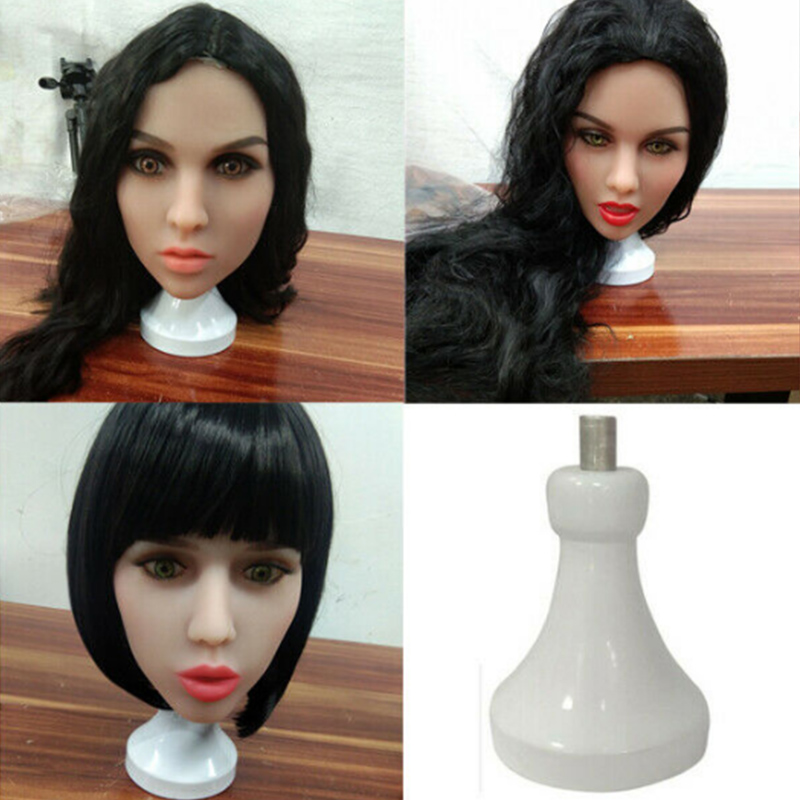 Doll Head Stand Holder Tpe Silicone Doll Head Support for Storage eBay