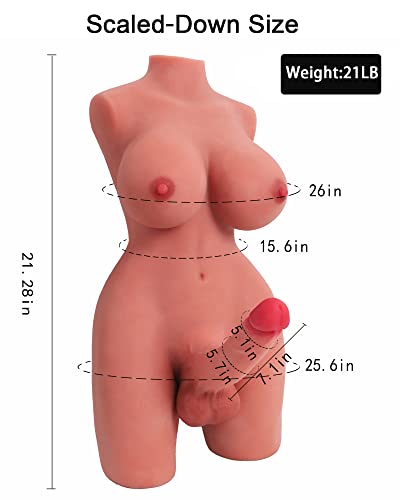 LGBT Sex Dolls Adult Toys Shemale Penis Real TPE Trans Sex Big-Boobs Love  Doll