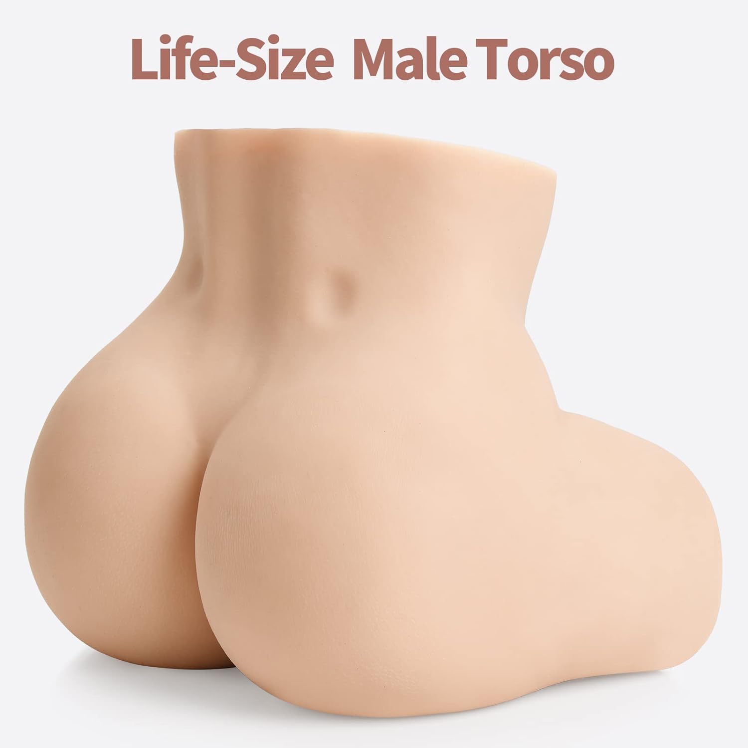 Male Torso Sex TPE Doll Realistic Dildo 9LB Sex Toy Adult Love Toy for Gay  men