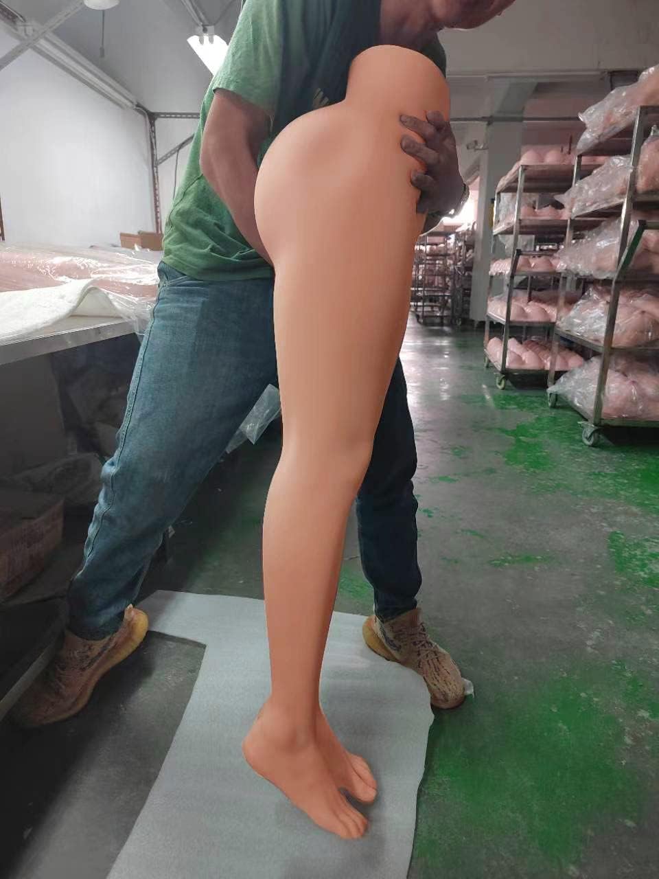 66LB Fat Legs SexDoll Torso Toy Half Body Sex Toys Big Butt Lifelike Vagina  Anus