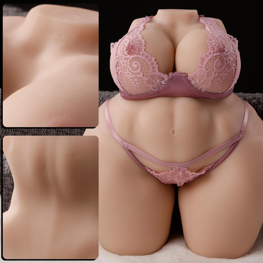 44LB Half-Body SEX torso Big Ass TPE Fat body Sex Toy for men male  masturbator | eBay
