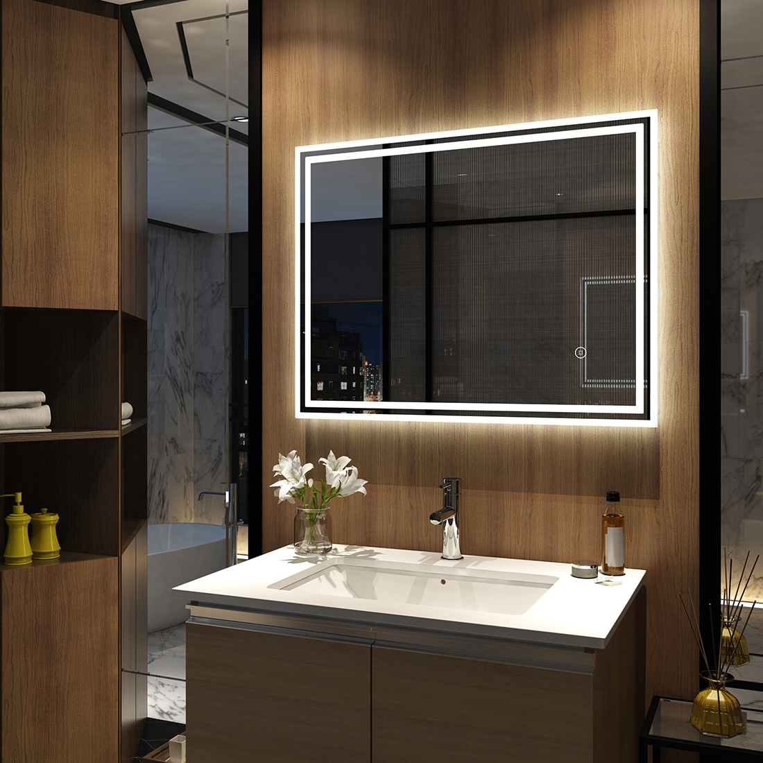 badezimmerspiegel mit mehreren lampen badezimmerspiegel mit mehreren lampen