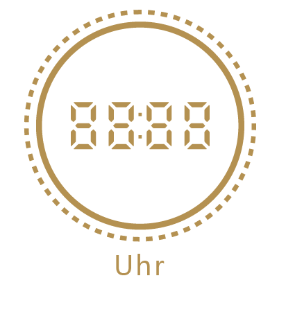 LED Badezimmerspiegel 80x60cm Badspiegel mit Touch Beschlagfrei Uhr