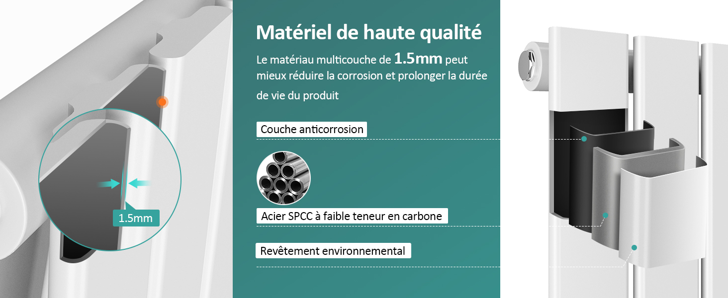 EMKE Radiateur Eau Chaude En Acier, 60x30cm, Tube Plat Horizontal Monocouche Blanc 233W 12 EMKE Radiateur Eau Chaude En Acier, 60x30cm, Tube Plat Horizontal Monocouche Blanc 233W -Atlantic Magasin AAHKMJXYDAFdJAOAIMEbOAch w4SKIVBZGirDEcZFmriXMm0 DhPSmxDGEb5B5327Iei195NR65lftiGSoKCA6AnDiUOb Xf