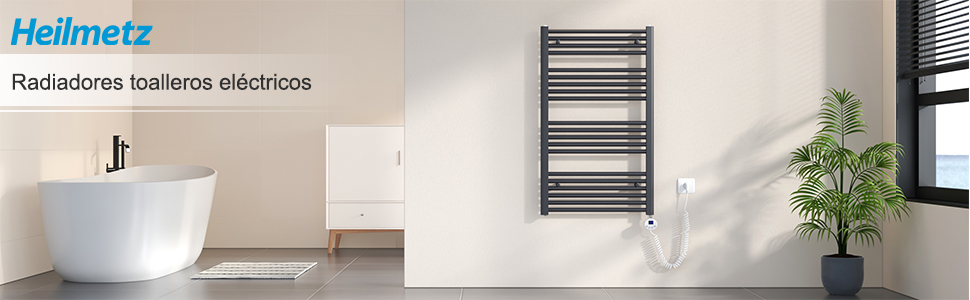 Radiador Toallero Eléctrico Heilmetz