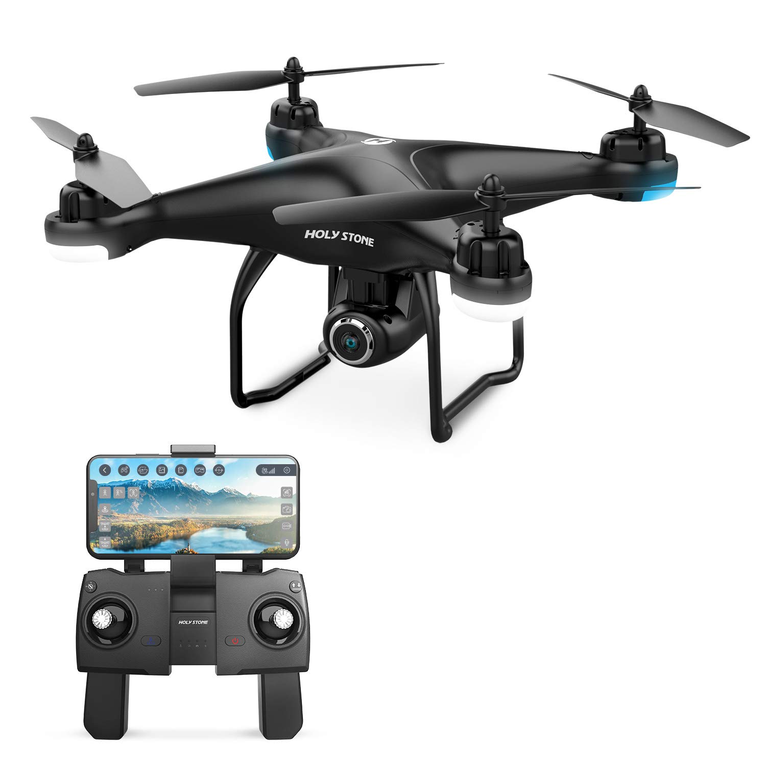 Holy Stone HS120D FPV Drones with 1080p HD Camera GPS RC Quadcotper Follow Me 5060602692596 | eBay