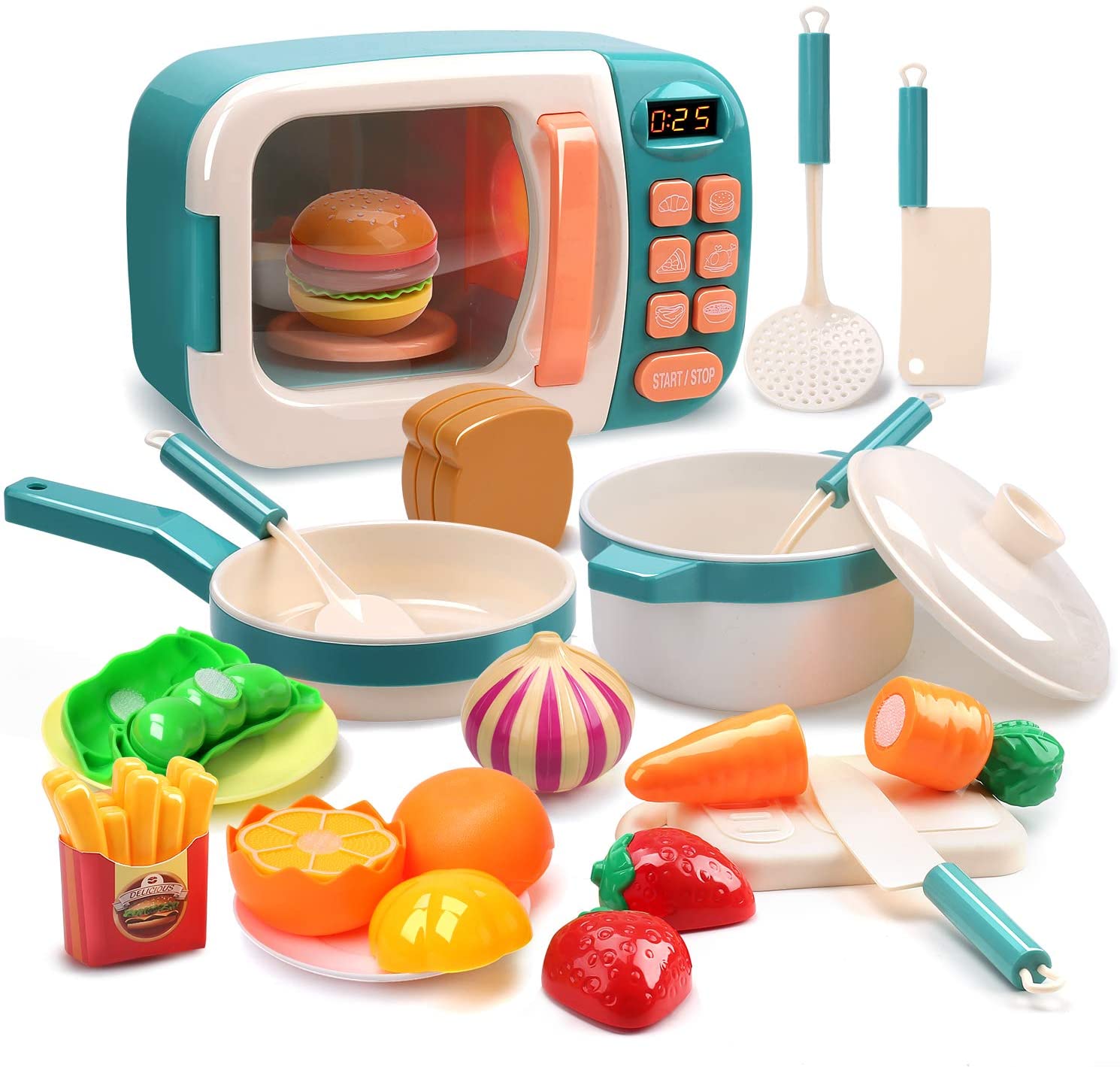 pretend play cooking set